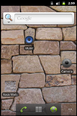 Rock Wall Wallpaper