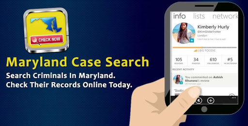 Maryland Case Search