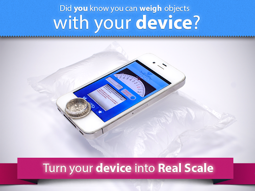 Android application Digital Scale simulatotion app screenshort