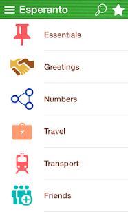 Lastest Learn Esperanto Phrasebook APK