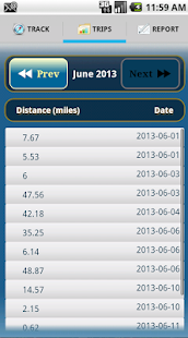GPS Trip Tracking Screenshots 1