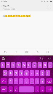 Lastest Lavender iKeyboard Theme APK for Android