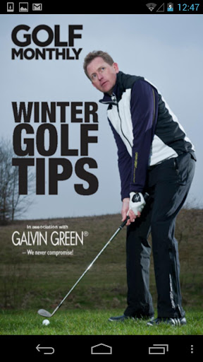 Golf Monthly Winter Tips