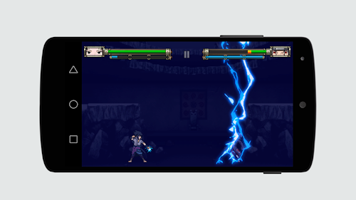 Android application Shinobi War screenshort