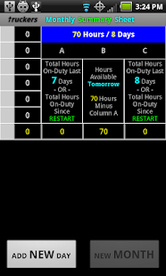 Truckers Hours Screenshots 1