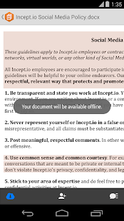  Amazon WorkDocs – Vignette de la capture d'écran  