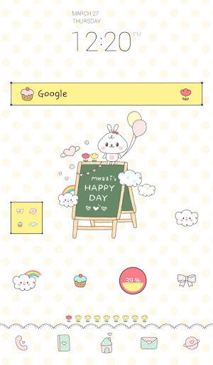 mozzi happy day dodol theme