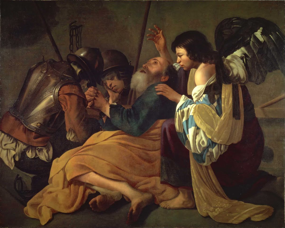 The Liberation Of St Peter Hendrick Terbrugghen Follower Of Google Arts Culture