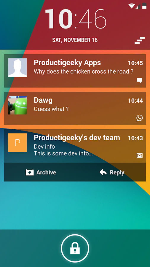 LockerPro Lockscreen - screenshot
