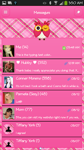 How to mod GO SMS - Pink Owl 1.1 apk for pc