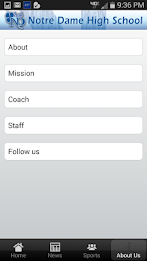 Notre Dame High School poster 4