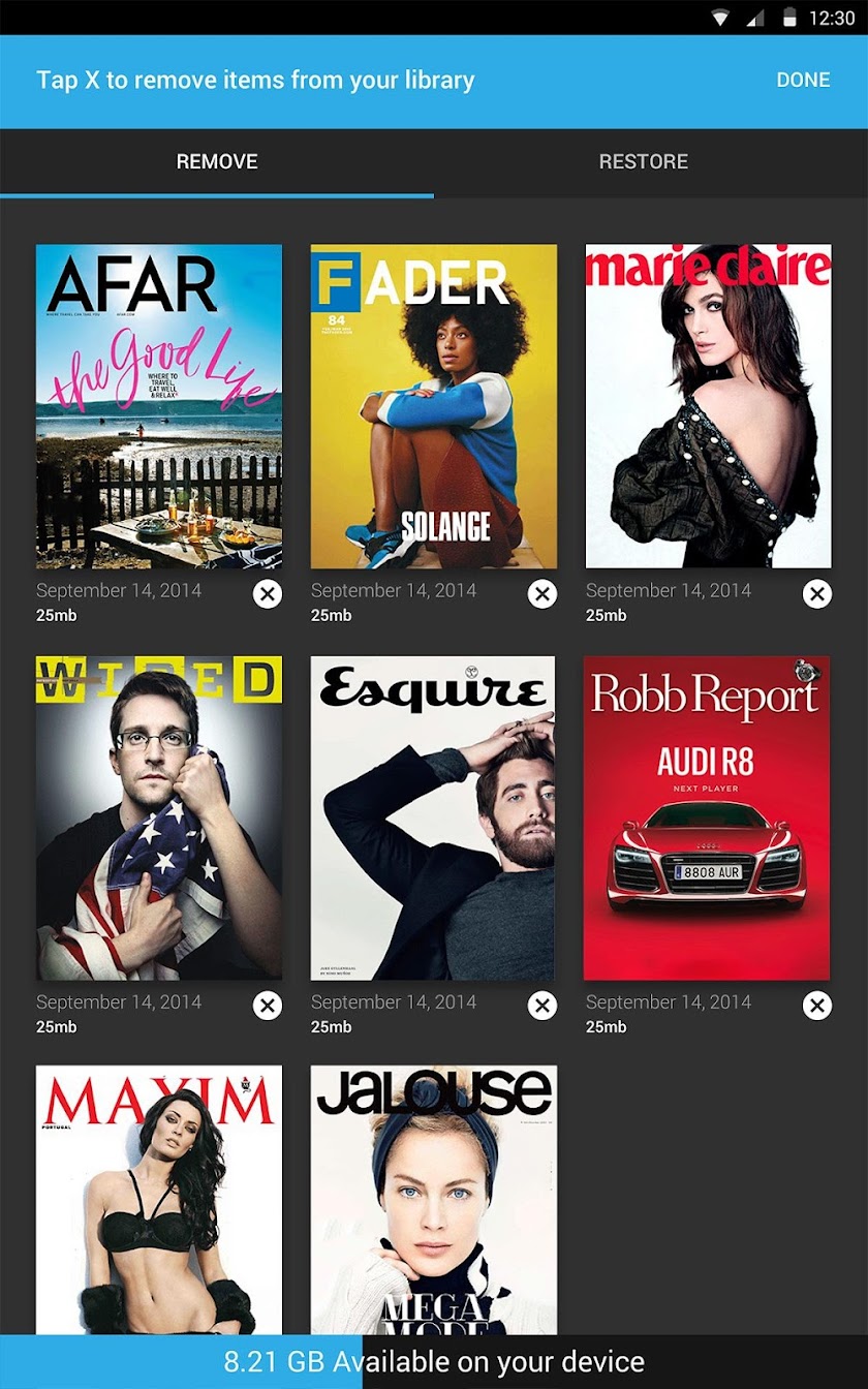 Zinio for Libraries Screen 3