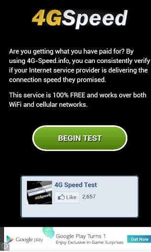 Test My 4G Speed Quickly