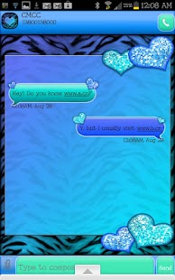 How to install GO SMS - Hearts Ocean Tiger 1.1 mod apk for pc