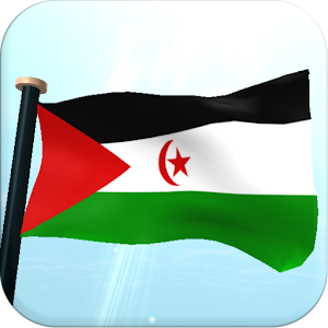 Western Sahara Flag 3D