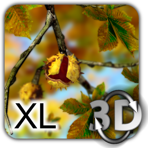 Autumn Leaves in HD Gyro 3D XL LOGO-APP點子