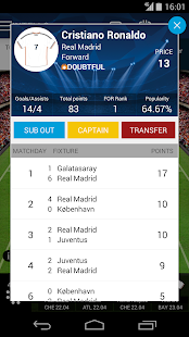 Free Download UEFA Champions League Fantasy APK