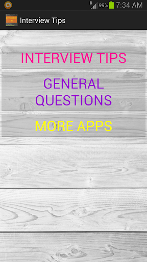 Interview Tips