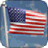 American Flag 3D LWP mobile app icon