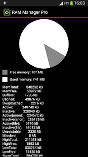 RAM Manager Pro - screenshot thumbnail