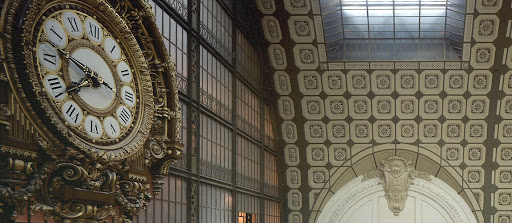 Horloge et voûte du musée d'Orsay