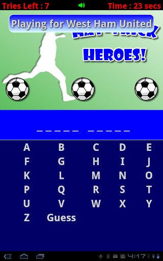 【免費拼字App】Hat Trick Heroes-APP點子