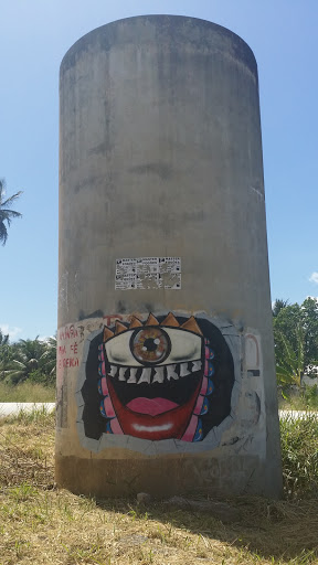 Graffiti Olho Na Boca