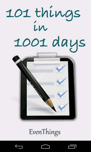 101 Things in 1001 Days FREE