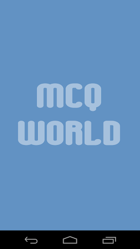MCQ World