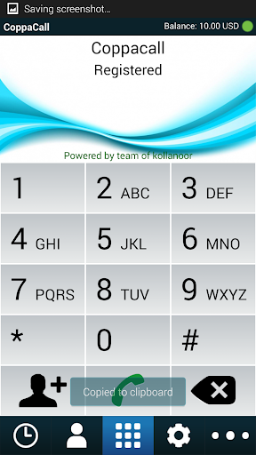 Coppacall dialer