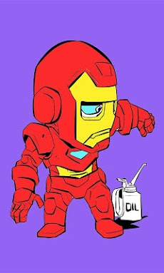 Amazing Iron Guy Coloringのおすすめ画像1