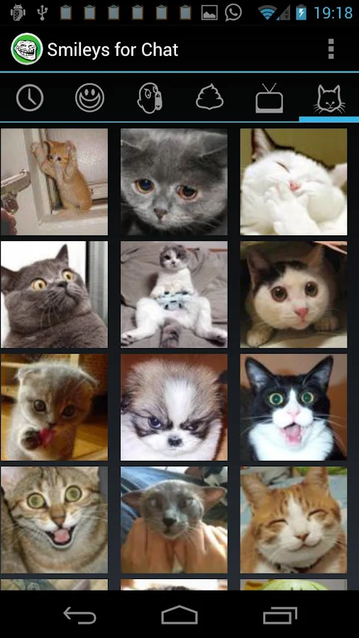 Smileys for Chat (memes,emoji) - screenshot