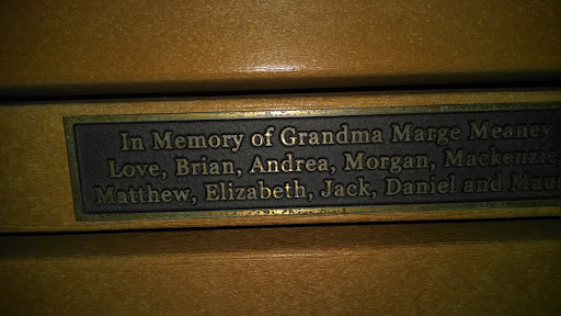 Marge Meaney Memorial Bench