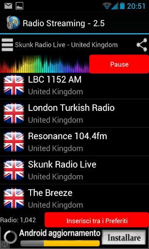 Radio Streaming