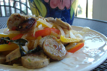 Healthy Sausage &amp;amp; Peppers