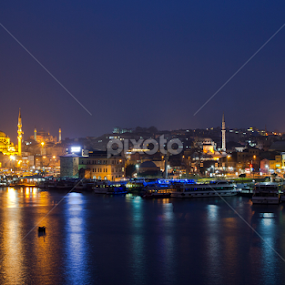Historical Peninsula by Mustafa Çetinkaya - City,  Street & Park Night