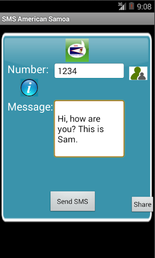 Free SMS American Samoa