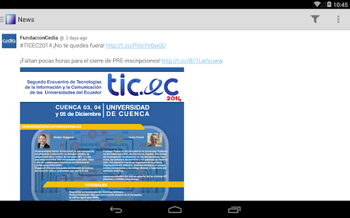 TIC.EC – I+D+ingeniería 2014 Screenshots 2