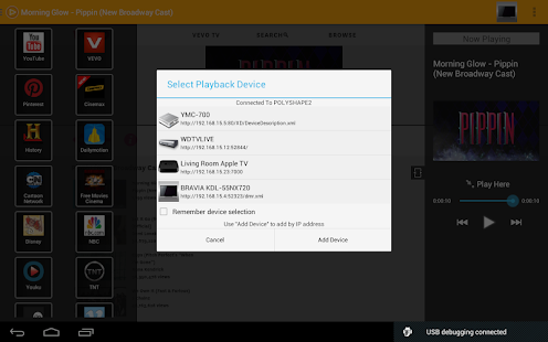 PlayTo Samsung TV - screenshot thumbnail