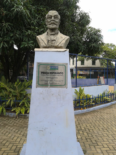 Praça Esperanto - Busto Ludovico Zamehof