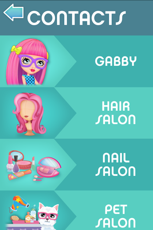 Android application CHATSTERS screenshort