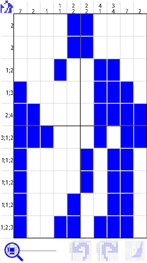 GraphiLogic "10x10" Puzzles Screen 3