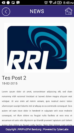 RRI Pro 2FM Bandung