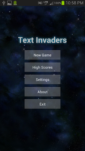 Text Invaders