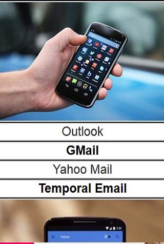   Email – Capture d'écran 