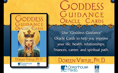 Android application Goddess Guidance Oracle Cards screenshort