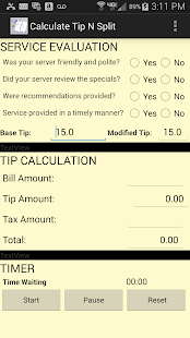 Free Calculate Tip N Split APK for PC