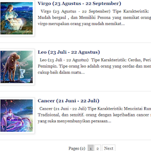 Sifat dan Karakter Zodiak-mu Screenshots 6