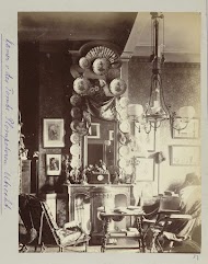 Versierde kamer van J.W. des Tombe in Utrecht