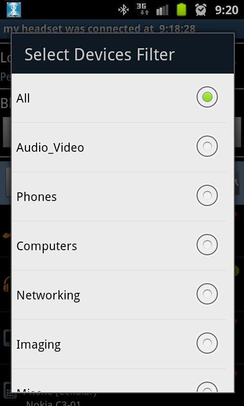 Bluetooth Manager ICS Screen 3